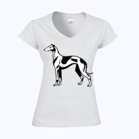 Softstyle™ women's v-neck t-shirt Thumbnail