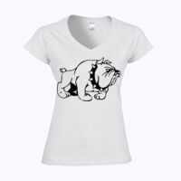 Softstyle™ women's v-neck t-shirt Thumbnail