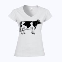 Softstyle™ women's v-neck t-shirt Thumbnail