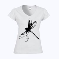 Softstyle™ women's v-neck t-shirt Thumbnail