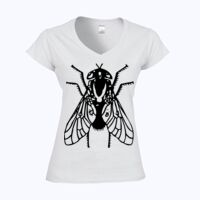 Softstyle™ women's v-neck t-shirt Thumbnail