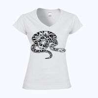Softstyle™ women's v-neck t-shirt Thumbnail