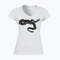 Softstyle™ women's v-neck t-shirt Thumbnail