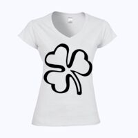 Softstyle™ women's v-neck t-shirt Thumbnail