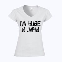 Softstyle™ women's v-neck t-shirt Thumbnail