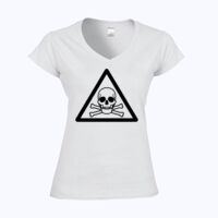 Softstyle™ women's v-neck t-shirt Thumbnail