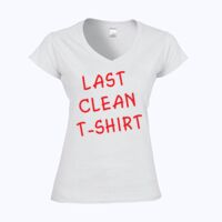 Softstyle™ women's v-neck t-shirt Thumbnail