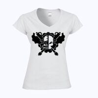 Softstyle™ women's v-neck t-shirt Thumbnail