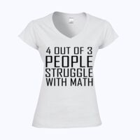 Softstyle™ women's v-neck t-shirt Thumbnail
