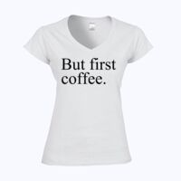Softstyle™ women's v-neck t-shirt Thumbnail
