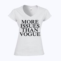 Softstyle™ women's v-neck t-shirt Thumbnail