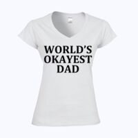 Softstyle™ women's v-neck t-shirt Thumbnail