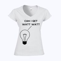 Softstyle™ women's v-neck t-shirt Thumbnail