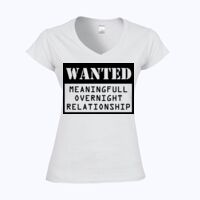 Softstyle™ women's v-neck t-shirt Thumbnail