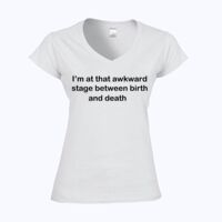 Softstyle™ women's v-neck t-shirt Thumbnail