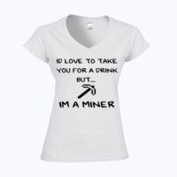 Softstyle™ women's v-neck t-shirt Thumbnail