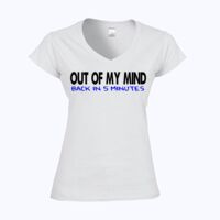 Softstyle™ women's v-neck t-shirt Thumbnail