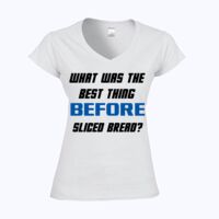 Softstyle™ women's v-neck t-shirt Thumbnail