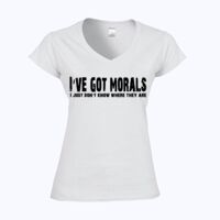 Softstyle™ women's v-neck t-shirt Thumbnail