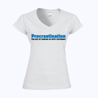 Softstyle™ women's v-neck t-shirt Thumbnail