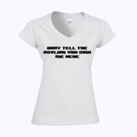 Softstyle™ women's v-neck t-shirt Thumbnail