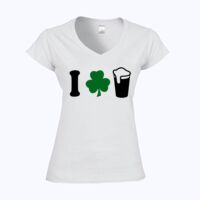 Softstyle™ women's v-neck t-shirt Thumbnail