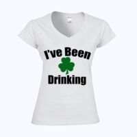 Softstyle™ women's v-neck t-shirt Thumbnail