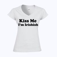 Softstyle™ women's v-neck t-shirt Thumbnail