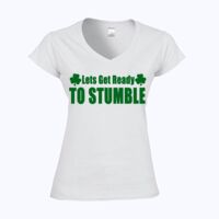 Softstyle™ women's v-neck t-shirt Thumbnail