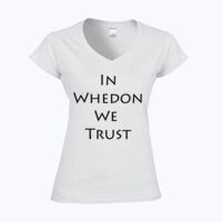 Softstyle™ women's v-neck t-shirt Thumbnail