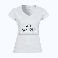 Softstyle™ women's v-neck t-shirt Thumbnail