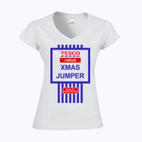 Softstyle™ women's v-neck t-shirt Thumbnail