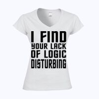 Softstyle™ women's v-neck t-shirt Thumbnail
