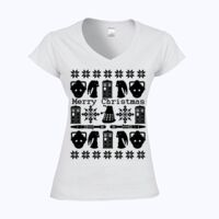 Softstyle™ women's v-neck t-shirt Thumbnail