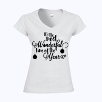 Softstyle™ women's v-neck t-shirt Thumbnail