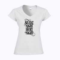 Softstyle™ women's v-neck t-shirt Thumbnail