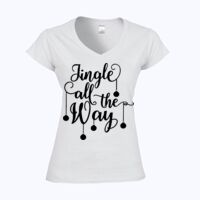 Softstyle™ women's v-neck t-shirt Thumbnail