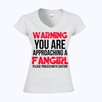 Softstyle™ women's v-neck t-shirt Thumbnail