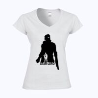 Softstyle™ women's v-neck t-shirt Thumbnail