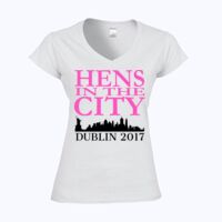 Softstyle™ women's v-neck t-shirt Thumbnail