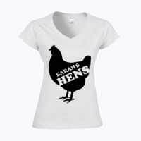 Softstyle™ women's v-neck t-shirt Thumbnail