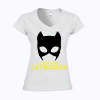 Softstyle™ women's v-neck t-shirt Thumbnail