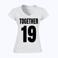 Softstyle™ women's v-neck t-shirt Thumbnail