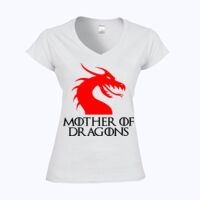 Softstyle™ women's v-neck t-shirt Thumbnail