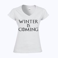 Softstyle™ women's v-neck t-shirt Thumbnail