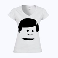 Softstyle™ women's v-neck t-shirt Thumbnail