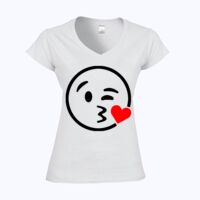 Softstyle™ women's v-neck t-shirt Thumbnail