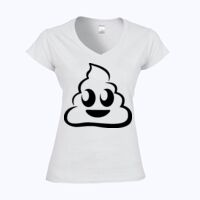 Softstyle™ women's v-neck t-shirt Thumbnail