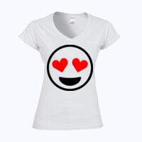 Softstyle™ women's v-neck t-shirt Thumbnail