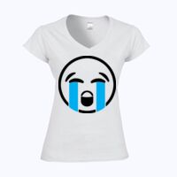 Softstyle™ women's v-neck t-shirt Thumbnail